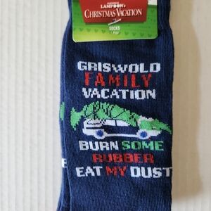 Men's Griswold Family Vacation Blue Socks